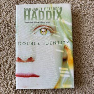 Margaret Peterson Haddix Double Identity Hardback Book